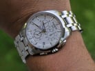 TISSOT T-Classic T035.617.11.031.00 Couturier Chronograph Silver Dial Stainless Steel Strap-4