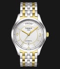 TISSOT T-One Automatic T038.430.22.037.00 Silver Dial Dual Tone Stainless Steel-0