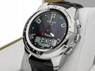 Tissot T-Touch II T047.220.46.126.00 Black Mother of Pearl Dial Black Leather Strap-3