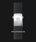 Tissot T-Touch II Titanium T047.420.47.207.00 Gent Black Digital Analog Dial Black Rubber Strap-2