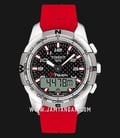 Tissot T047.420.47.207.02 T-Touch II Asian Games Incheon 2014 Men Red Rubber Strap-0