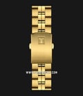 TISSOT PR 100 T049.410.33.027.00 Gent Champagne Dial Gold Tone Stainless Steel Strap-2