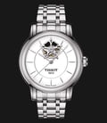 Tissot T-Lady T050.207.11.011.04 Lady Heart Powermatic 80 White Dial Stainless Steel Strap-0