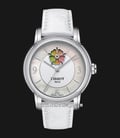 Tissot T-Lady T050.207.17.117.05 Lady Heart Flower Powermatic 80 Mother of Pearl Dial Leather Strap-0