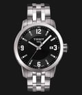 TISSOT PRC 200 T055.410.11.057.00 Gent Black Dial Stainless Steel Strap-0