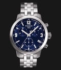 Tissot PRC 200 T055.417.11.047.00 Gent Blue Dial Stainless Steel Strap-0