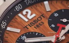 TISSOT T-Sport T055.417.11.297.01 PRC 200 Chronograph Men Brown Dial Stainless Steel Strap-4