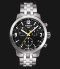 Tissot PRC 200 T055.417.11.057.00 Chronograph Black Dial Stainless Steel Strap-0