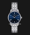 TISSOT T-Classic T063.209.11.048.00 Tradition 5.5 Ladies Blue Dial Stainless Steel Strap-0