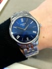 TISSOT T-Classic T063.209.11.048.00 Tradition 5.5 Ladies Blue Dial Stainless Steel Strap-3