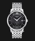 Tissot T-Classic T063.428.11.058.00 Tradition Automatic Men Black Dial Stainless Steel Strap-0