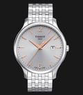 TISSOT T-Classic T063.610.11.037.01 Tradition Silver Dial Stainless Steel Strap-0