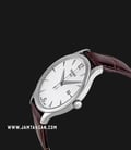Tissot T-Classic T063.610.16.037.00 Tradition White Dial Brown Leather Strap-1