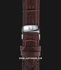 Tissot T-Classic T063.610.16.037.00 Tradition White Dial Brown Leather Strap-2