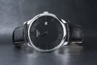 Tissot T-Classic T063.610.16.058.00 Tradition Black Dial Black Leather Strap-3