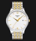 TISSOT TRADITION GENT T063.610.22.037.00 TWO TONE STAINLESS STEEL-0