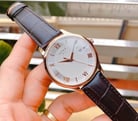 Tissot T-Classic T063.610.36.038.00 Tradition Silver Dial Brown Leather Strap-2
