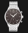 TISSOT T-Classic T063.617.11.067.00 Tradition Chronograph Grey Dial Stainless Steel Strap-0