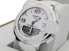 TISSOT T-Race T081.420.17.017.00 Touch Digital Analog Dial White Rubber Strap-3