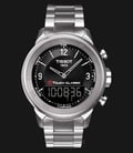 TISSOT T-Touch Classic T083.420.11.057.00 Black Digital Analog Dial Stainless Steel-0