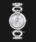Tissot Trendy Pinky T084.210.11.116.01 Ladies White Mother of Pearl Dial Stainless Steel Strap -0
