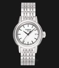 TISSOT T-Classic T085.210.11.011.00 Carson White Dial Stainless Steel Strap-0