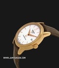 TISSOT Carson Automatic Gent T085.407.36.011.00 White Dial Brown Leather Strap-1