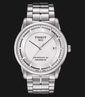 TISSOT Luxury Powermatic80 Chronometer T086.408.11.031.00 Silver Dial Stainless Steel-0