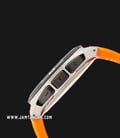 TISSOT T-Touch Expert Solar T091.420.47.051.01 Black Carbon Dial Orange Rubber Strap-1