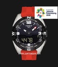Tissot T091.420.47.057.03 T-Touch Expert XL Asian Games 2018 Man Red Silicone Strap-0