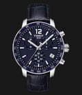 TISSOT Quickster Chronograph Blue Leather T095.417.16.047.00-0