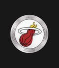 TISSOT Quickster Chronograph NBA Miami Heat T095.417.17.037.08 Silver Dial Multicolor Nylon Strap-1