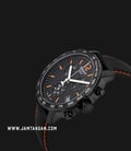 Tissot Quickster T095.417.36.057.00 Chronograph Black Dial Black Leather Strap-1