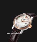 Tissot T-Classic T097.010.26.118.00 Bridgeport Lady White Mother Of Pearl Dial Brown Leather Strap-1