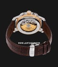 TISSOT T-Classic Bridgeport T097.427.26.033.00 Chrono Automatic Silver Dial Brown Leather Strap-2