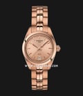TISSOT T-Classic T101.010.33.451.00 PR 100 Lady Small Rose Gold Dial Rose Gold Stainless Steel Strap-0