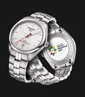 Tissot T-Classic T101.407.11.011.00 PR100 Gent Asian Games 2018 Man White Dial Stainless Steel Strap-1
