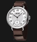 TISSOT Heritage 1936 Mechanical T104.405.16.012.00 White Dial Brown Leather Strap-3