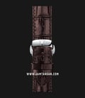 TISSOT T-Classic T108.408.16.037.00 Ballade Powermatic 80 COSC Silver Dial Brown Leather Strap-2