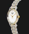 TISSOT T-Classic T109.210.22.031.00 Everytime Small White Dial Dual Tone Staniless Steel Strap-1