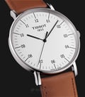 Tissot Everytime Large T109.610.16.037.00 White Dial Biege Leather Strap-2