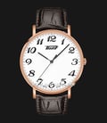 TISSOT Everytime Large T109.610.36.012.01 Men White Dial Brown Leather Strap-0
