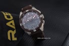 Tissot T-Touch II T110.420.46.051.00 Black Digital Analog Dial Brown Leather Strap  -1