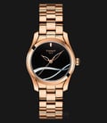 TISSOT T-Wave T112.210.33.051.00 Black Dial Rose Gold Stainless Steel-0