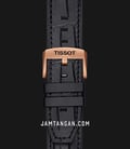 TISSOT T-Race T115.427.37.051.01 Automatic Chronograph Men Black Dial Black Leather Strap -2