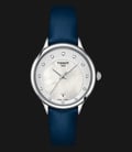 TISSOT T-Lady T133.210.16.116.00 Odaci-T White Mother of Pearl Dial Blue Leather Strap + Extra Strap-0