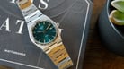 Tissot T-Classic T137.410.11.091.00 PRX Green Dial Stainless Steel Strap-3