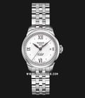 Tissot T-Classic T41.1.183.16 Le Locle Automatic Ladies Silver Dial Stainless Steel Strap-0