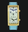 TISSOT Heritage T56.5.633.39 Dual Time Beige Dial Blue Leather Strap-0