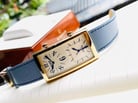 TISSOT Heritage T56.5.633.39 Dual Time Beige Dial Blue Leather Strap-4